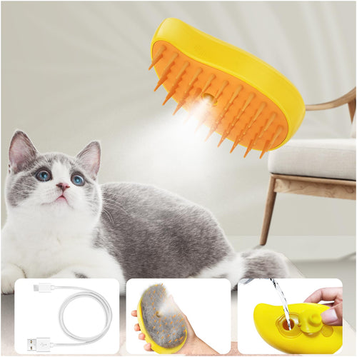 3-in-1 Steam Groomer for Cats