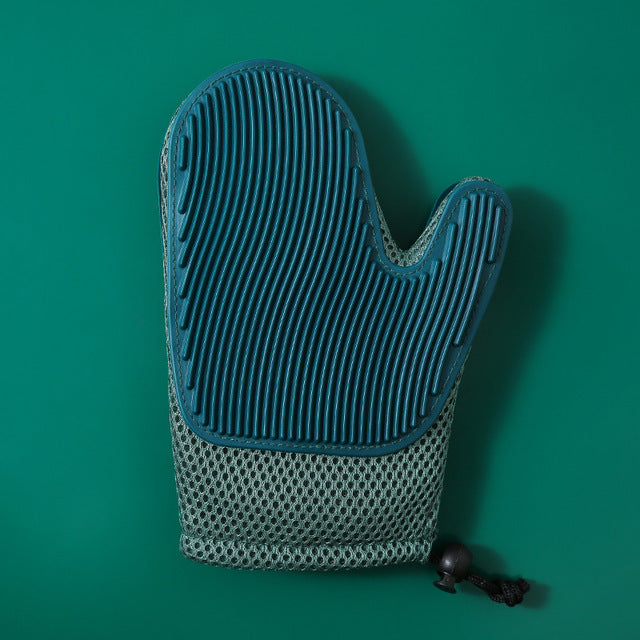 Silicone Pet Grooming and Hair Removal Gloves