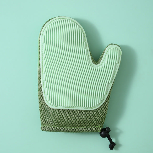 Silicone Pet Grooming and Hair Removal Gloves
