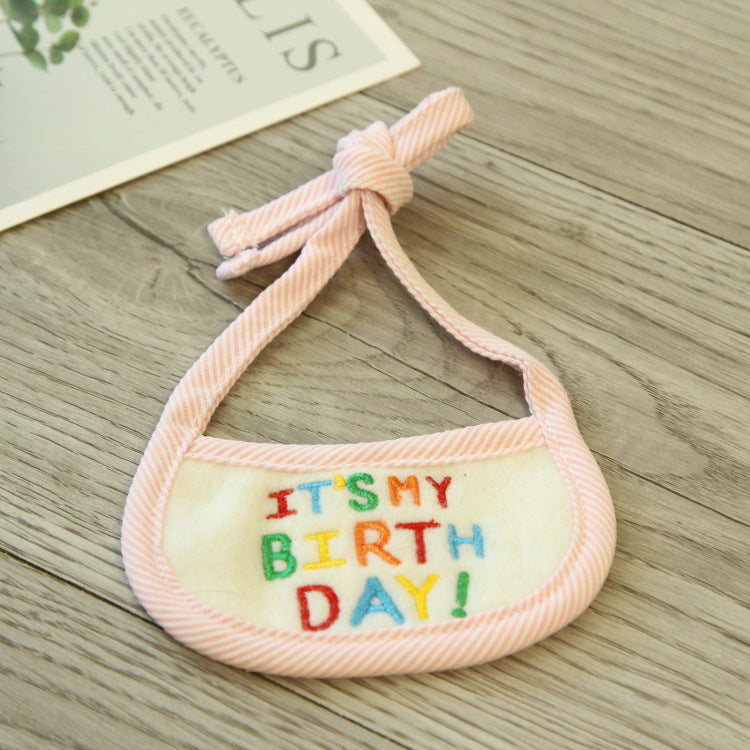 Hand-Woven Bib for Cats and Dogs
