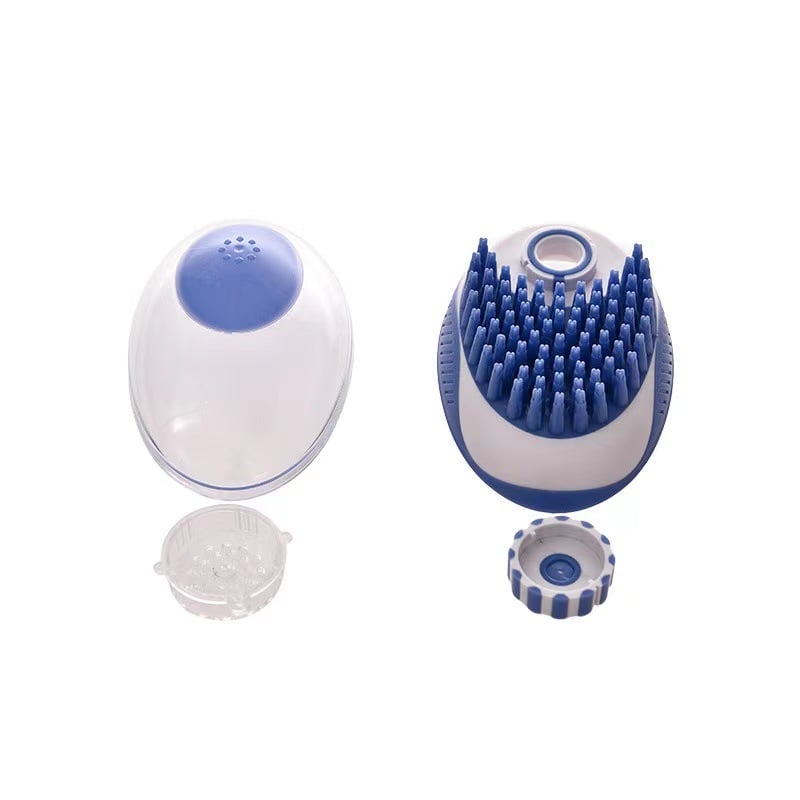 Silicone Pet Bathing Brush with Massage