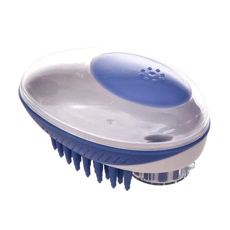 Silicone Pet Bathing Brush with Massage