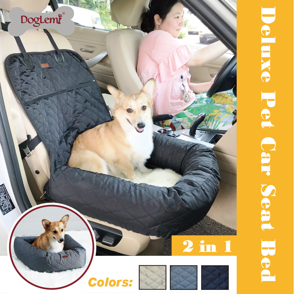 Deluxe Pet Car Cushion Bed